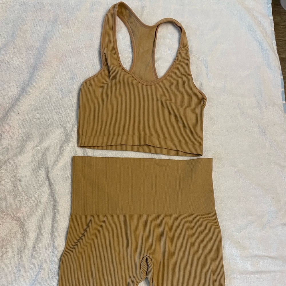 target ribbed workout set